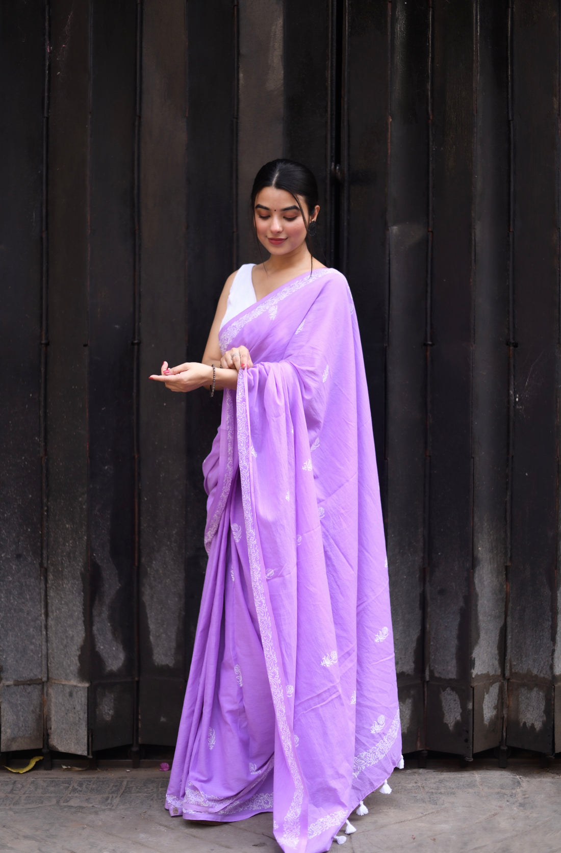 POCKET SAREE WITH READY TO WEAR PURE SOFT MUL MUL COTTON SILK SAREE