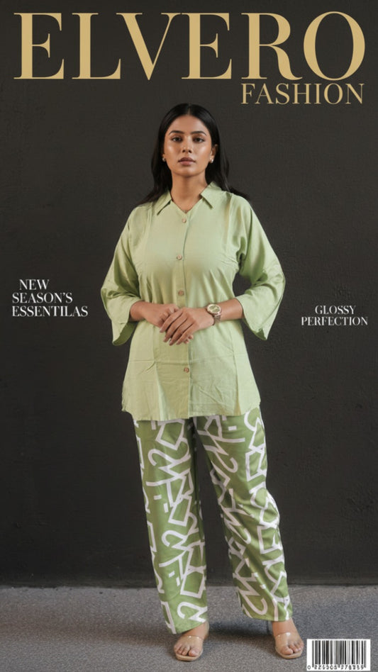 Women’s Premium Top And Palazzo Set