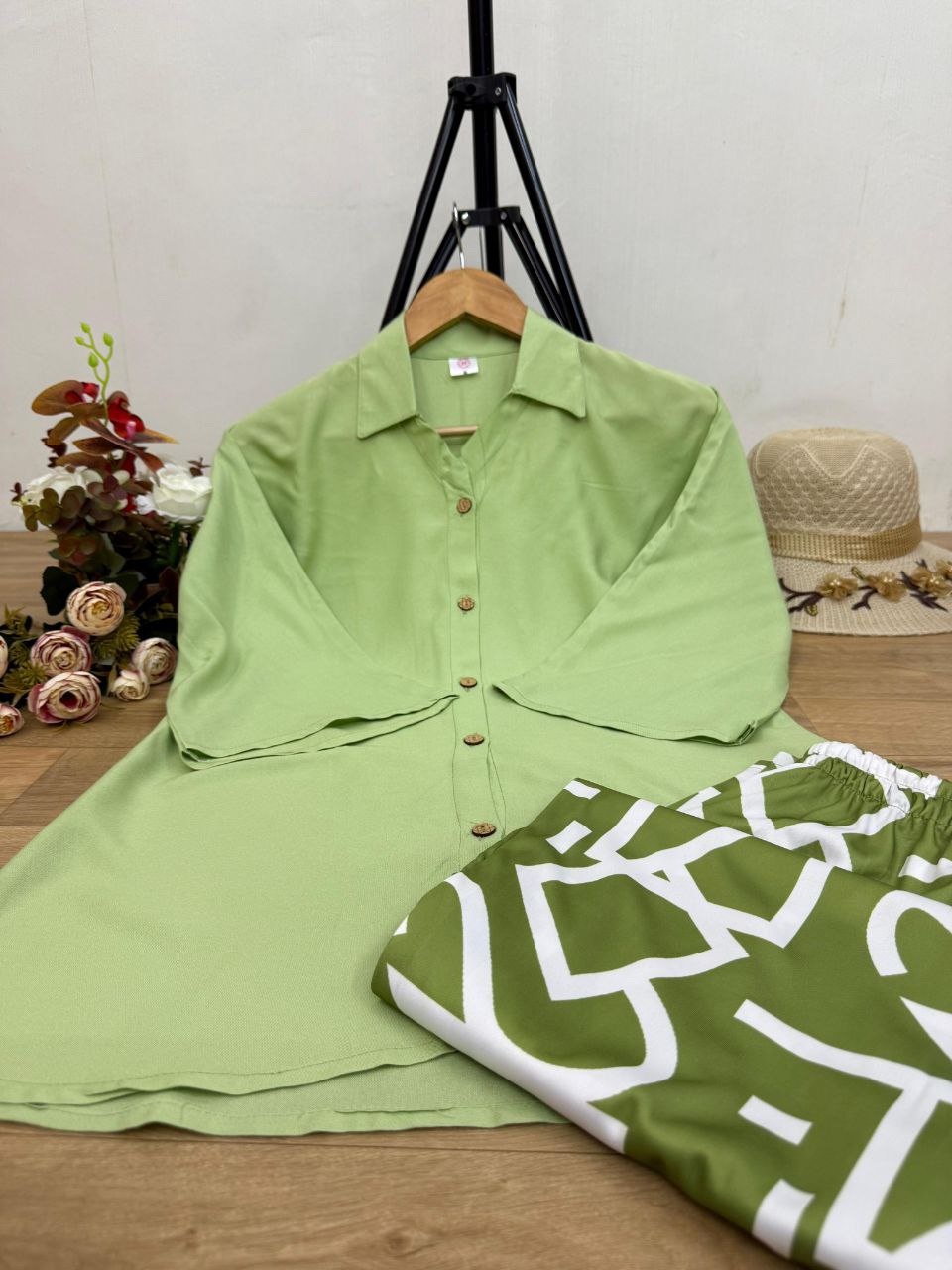 Women’s Premium Top And Palazzo Set