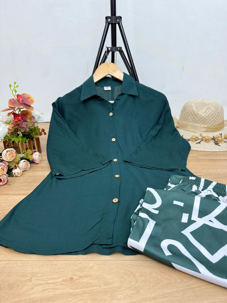 Women’s Premium Top And Palazzo Set