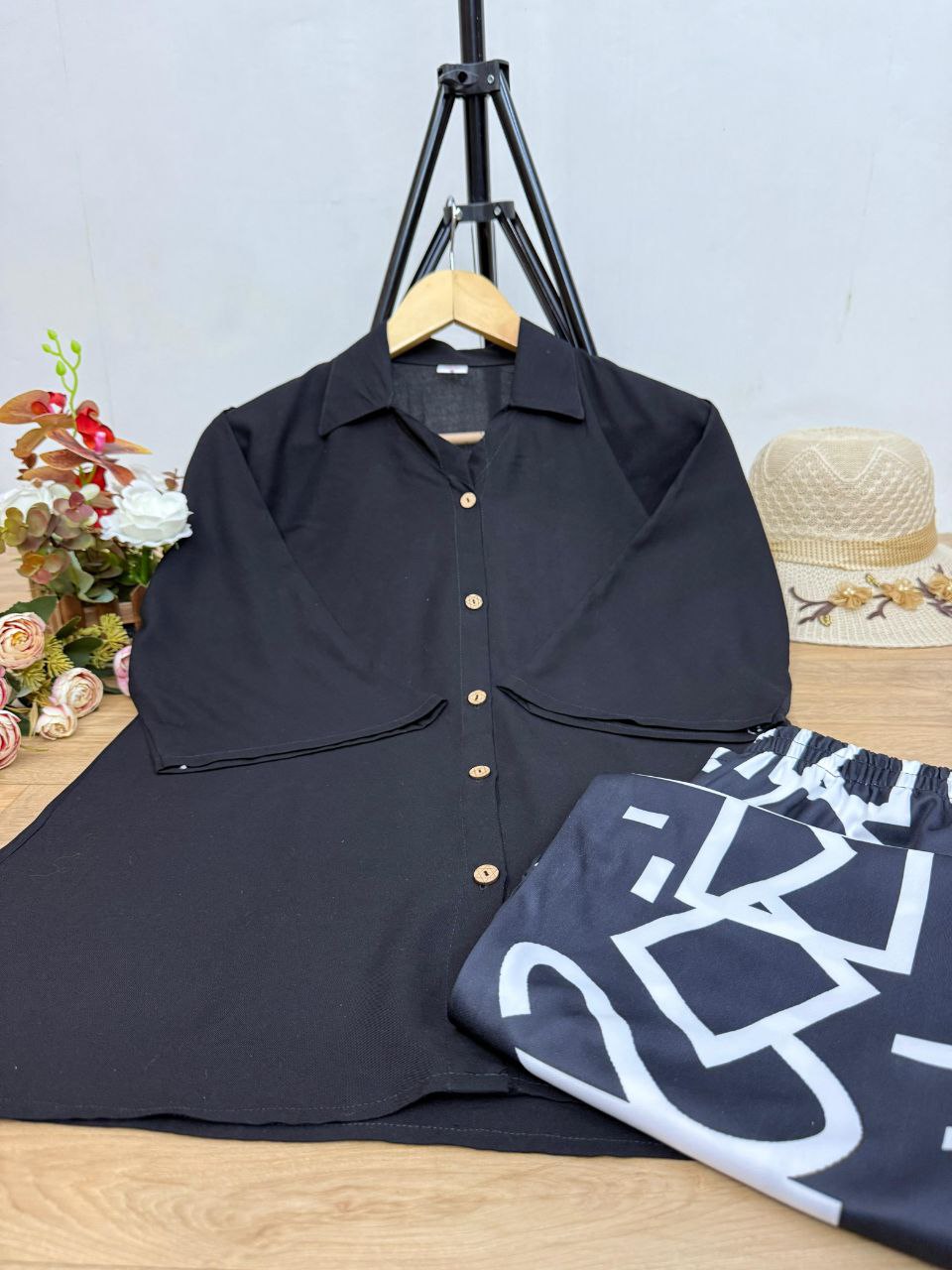 Women’s Premium Top And Palazzo Set