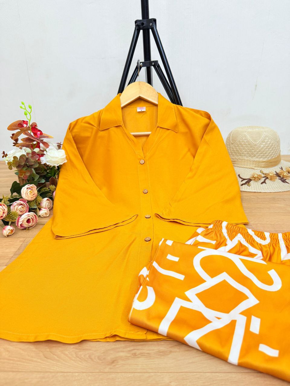 Women’s Premium Top And Palazzo Set